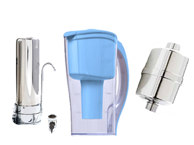 Vandrenser Vandfilterbeholder 4 Steg, Vandhanefilter Multi Micro 6 Steg, Bruser Filter 3 Steg Clearly Vandrensning